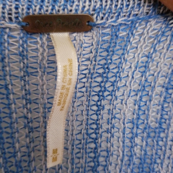 Free People Short Sleeve Cardigan with Adjustable - Picture 7 of 11